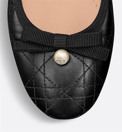 Dior Ballet Slingback Pump Black Quilted Cannage Calfskin 